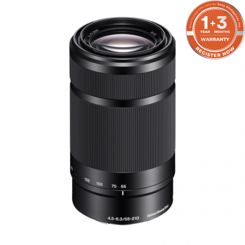 ＳＯＮＹ　Ｅ５５－２１０ｍｍ　Ｆ４．５－６．３ＯＳＳ　ＳＩＬＶＥＲ